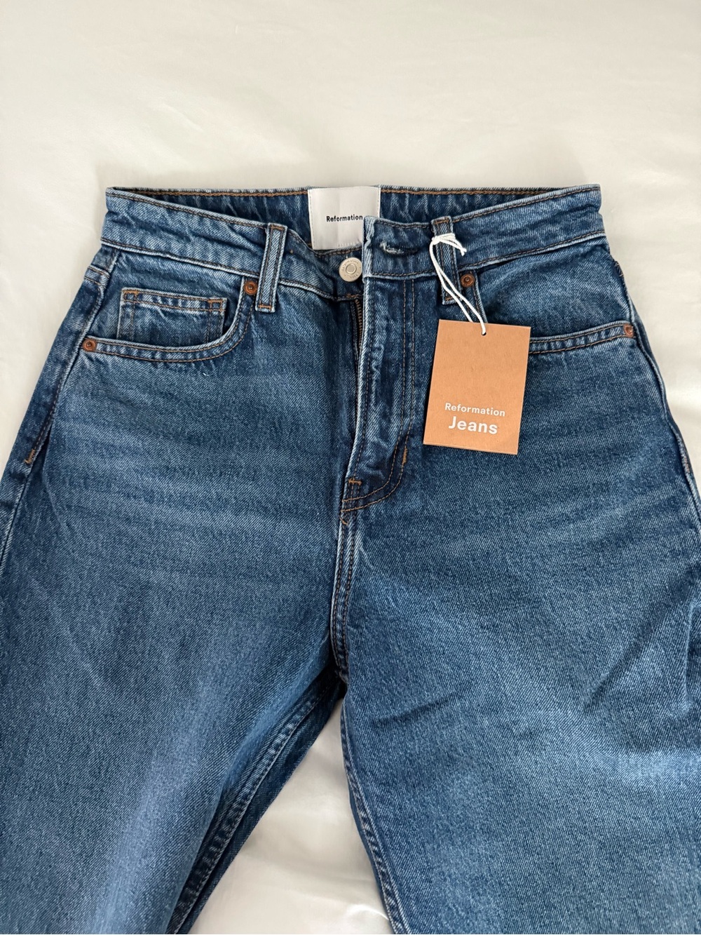 Reformation Classic women’s Blue Jax Denim Jeans size 25
